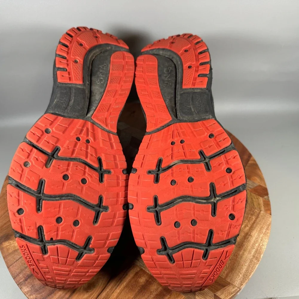 Brooks Trace 2 Mens Running Shoes Black Orange 1103881D071 Size 12 Medium D